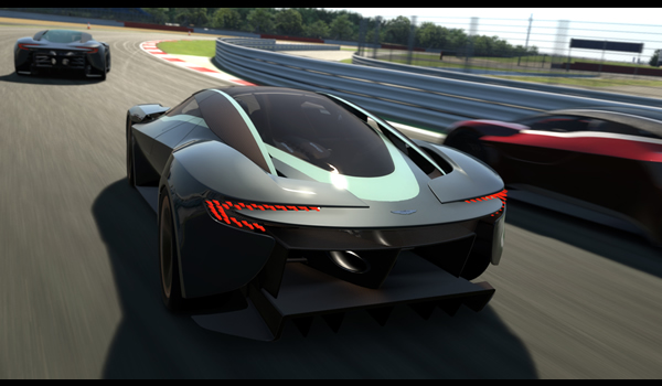 Aston Martin DP-100 Virtual Gran Turismo racer 2014 rear